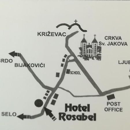 Hotel Rosabel Medjugorje Exterior photo